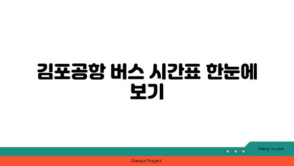 김포공항 버스 예매 방법과 꿀팁 | 저렴한 요금, 시간표, 예약 사이트 안내